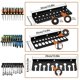 thumbnail image 4 of Wall Mount Wrench Organizer Hand Tool Holder Rail Rack Garage Workshop Hardware Tool Hanger, 4 of 5