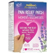 PainBloc24 ProWomen Pain Relief Patch for Cramps, Back Pain, Muscle Pain, 10 Patches