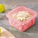 thumbnail image 4 of Contenedores de Almacenamiento de Alimentos Mini Caja de Conservación Fresca con Tapa, Caja de Dispensador de Alimentos, Caja de Aislamiento Espesada, Caja de Almacenamiento Transparente, Contenedor D, 4 of 6