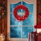 thumbnail image 4 of Puntoco Corona De Decoración Navideña Corona De Navidad Roja,Decoración Hogareña, 4 of 7