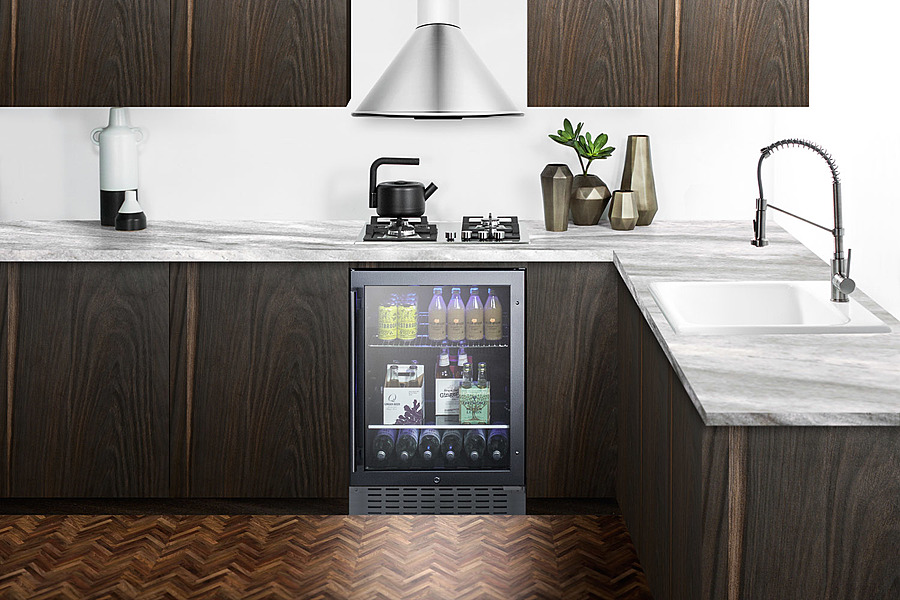 Built-In Beverage Cooler, Stainless Steel