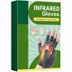 thumbnail image 1 of wonima44 Infrared Compression Gloves for Arthritis, Fingerless Design, Joint Pain Relief, Gray, 1 of 1