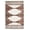Copper, variant on ECARPET Southwestern Rug for Hallway, Kitchen Losange Collection