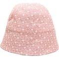 thumbnail image 3 of CoCopeaunts Cotton Bucket Hat for Women Spring Summer Sunscreen Little Daisies Flower Fishing Cap Lady Fisherman Hat for Girl, 3 of 8
