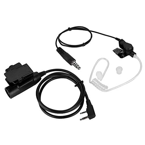 Auricular WalkieTalkie Diyeeni KHead PTT de nivel militar