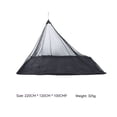 thumbnail image 3 of Camping Mosquito Net Bed Compact and Ultra-Light for Travel，Holes Mesh Netting for Camping and Hiking, Without Sleeping Mat, 3 of 5