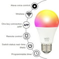 thumbnail image 4 of leyfeng Fcmila TY009 Smart WiFi Bombilla LED RGB Cambio de color Compatible con Alexa/Google Home/Tmall Genie, 4 of 8