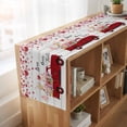 thumbnail image 6 of Table Runners 72 Inches Long Dress Scarves, Valentine's Day Farmhouse Kitchen Table Runner, Coffee Tablerunners, Pink Love Heart Floral Truck Wooden 18x72 Inch, 6 of 9