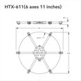thumbnail image 2 of Kit de de Hexacóptero para Dron Cuadricóptero FPV Mejorado Brazo Desmontable Pesado para un Rendimiento Mejorado 11 Pulgadas, 2 of 5