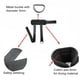 thumbnail image 3 of Correas para Tobillo con Mancuernas Fitness Pesas para Tobillo y Muñeca Accesorios para Pesas Herramientas para Pies para Entrenamiento de Glúteos Extensiones de Piernas ANGGREK Otros, 3 of 8