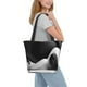 thumbnail image 2 of Easygdp Black White Fluid Sculpture Bolso de Hombro para Mujer, Bolso Bandolera y Cartera de Mano Elegante para Uso Diario, 2 of 6