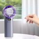 thumbnail image 1 of Ventilador portátil BLESIY recargable Gris oscuro, 1 of 8