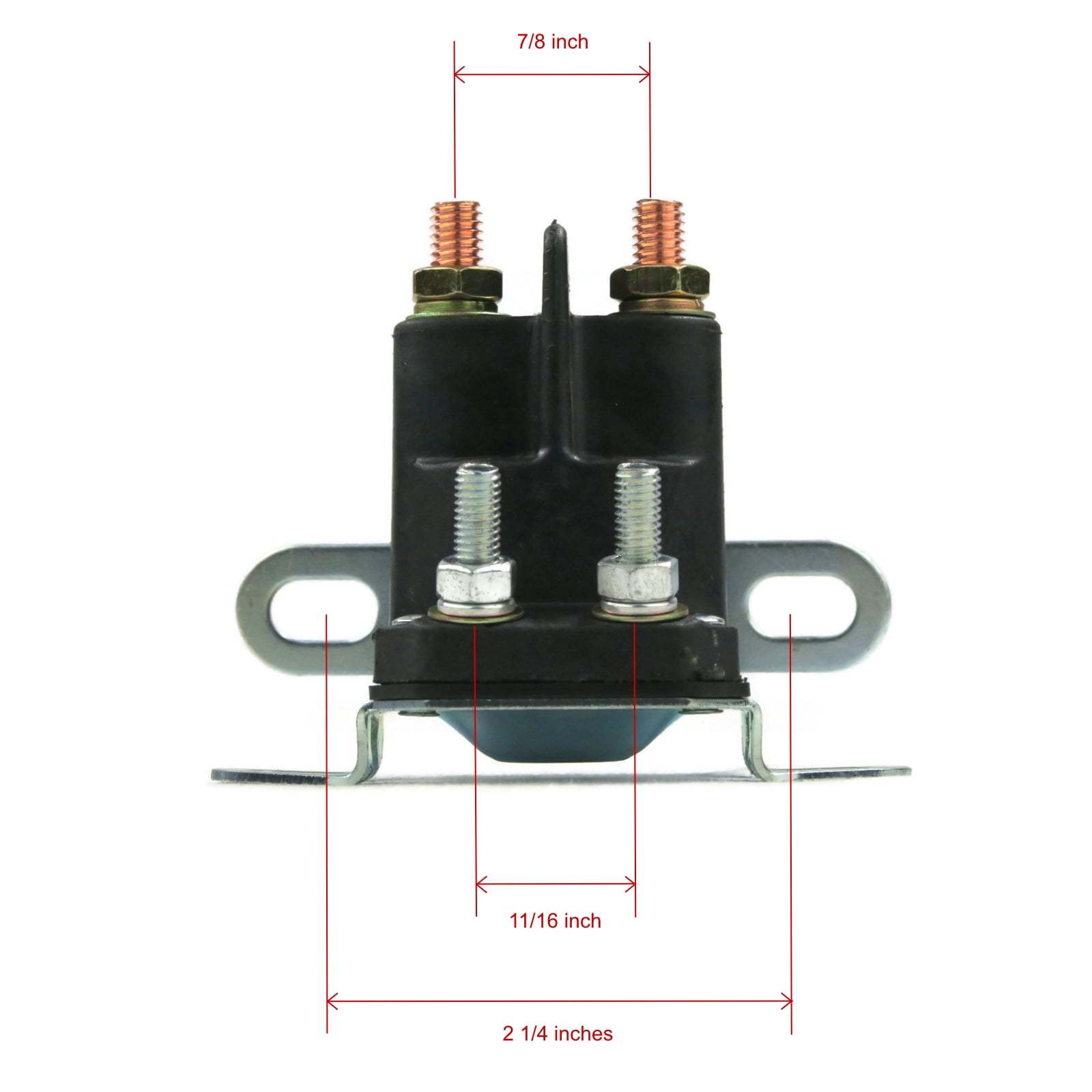 Stens Starter Solenoid 435-099 Compatible with/Replacement for Ariens 00696900, 035510, 03551000, 045071, 04507100, 07015000, 21546294, 35510, 45071, 59223400, AR03551000, AR04507100 : Lawn Mower Deck Parts