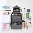 thumbnail image 4 of Bolsa de lavado portátil, bolsa de almacenamiento de cosméticos de gran capacidad, bolsa de viaje de negocios para hombres y mujeres, bolsa de lavado de almacenamiento para viajes de negocios, 4 of 6
