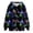 Multicolour, variant on Bibifish Womens Neon Lightning Print Hoodies Drawstring Hood With Pocket Relaxed Fit Casual Festivals Outdoor Night Events Bold Stylish Pullover Tops