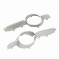 thumbnail image 1 of 1Set for - X6 E71 E72 2008-2014 Front Bumper Fog Light Grill Cover Trim 51117188385 51117188386, 1 of 5