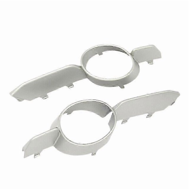 1Set for - X6 E71 E72 2008-2014 Front Bumper Fog Light Grill Cover Trim 51117188385 51117188386