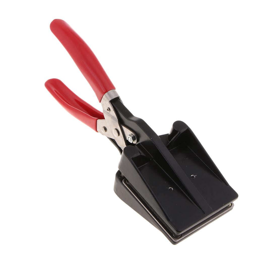 Handheld 50mm x 50mm Cutter Photo ID Driving Card Die Cutter Punch Square Corner 2 inch x 2 inch