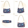 thumbnail image 7 of FORMRS Womens Shoulder Bag with Chain Strap Clutch Purse Cute Tote Handbag, Pink Jellyfish, 7 of 7