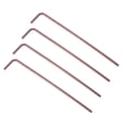 thumbnail image 1 of Unique Bargains 2.5mm Ball End Hex Key Wrench, L Shaped Long Arm S2 Steel Repairing Tool, Metric 4 Pack, 1 of 5