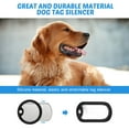 thumbnail image 4 of Miangastore 6pcs Silicone Pet Tag Silencers Name Tag Rings Convenient Dog Collar Tag Silencers, 4 of 8