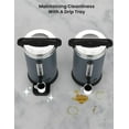 thumbnail image 3 of Commercial Coffee Urn with Double Wall Insulation, Stainless Steel Electric Thermal Carafe, Auto Keep Warm, Removable Lid & Spigot – Ideal for Cafe, Restaurants and Events - 12L, 3 of 7
