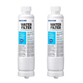 2 Pack Refrigerator Water Filter DA290002 HAFCIN/EXP Compatible