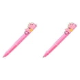 thumbnail image 2 of Clearance! 2Pcs Press Pen Powder Lavender Gel Pens Ballpoint Pens, 2 of 4