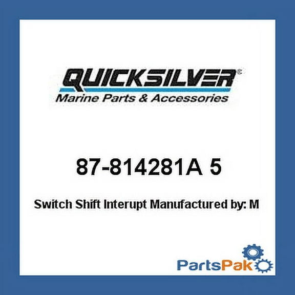 New Mercury Mercruiser Quicksilver Oem Part # 87-814281A 5 Switch Assy