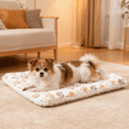 thumbnail image 4 of Washable Dog Bed Medium Size Dog,Comfort Fluffy Plush Pillow Bed Crate Pad,Non-Slip and Machine Washable Kennel Pet Sleeping Mat, 4 of 11