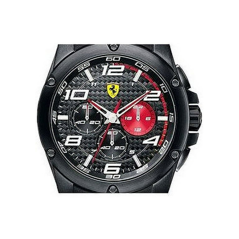 SCUDERIA FERRARI クロノグラフ 時計 Scuderia Ferrari Men's Black Chronograph SF.56.1.34.0665 Quartz