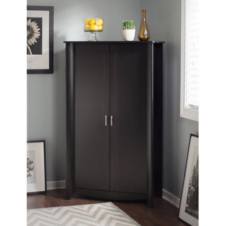 Bush Furniture Aero Tall Storage Cabinet With Doors In Classic