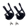 thumbnail image 2 of Calas para dedos de bicicleta estática sin correas, repuestos para reemplazar la mitad del dedo del pie de una bicicleta de carretera. Negro, 2 of 9
