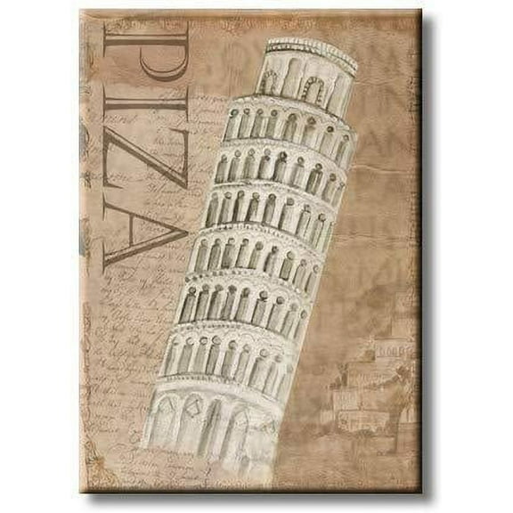 Leaning Tower of Pisa, Picture on Streched Canvas, Wall Art Décor, Ready to Hang