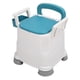 thumbnail image 1 of Silla De Inodoro Portátil, Silla Con Cómoda Junto A La Cama, Altura Ajustable, Evita Resbalones Con Cepillo Para Personas Mayores, 1 of 7