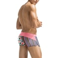 thumbnail image 3 of COOFANDY Mens Quick Dry Lightweight Square Leg Cut Trunks Swimwear, 3 of 7