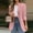 3# Pink, variant on Tailored Blazers Womens Business Casual Spring 2026 Long Sleeve Lapel Open Front Button Work Blazer Jackets with Pockets Navy 2XL