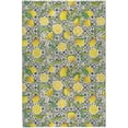 thumbnail image 2 of Addison Rugs Dream Shag Premium Machine Washable Transitional Lemons Yellow Rectangle Rug, 3' x 5', 2 of 8