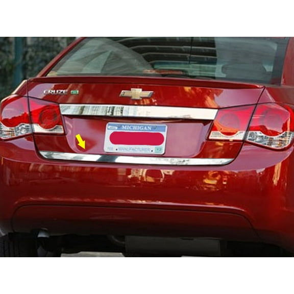 Stainless Steel Rear Deck Accent 1Pc Fits 2011-2015 Chevrolet Cruze RD51145 QAA