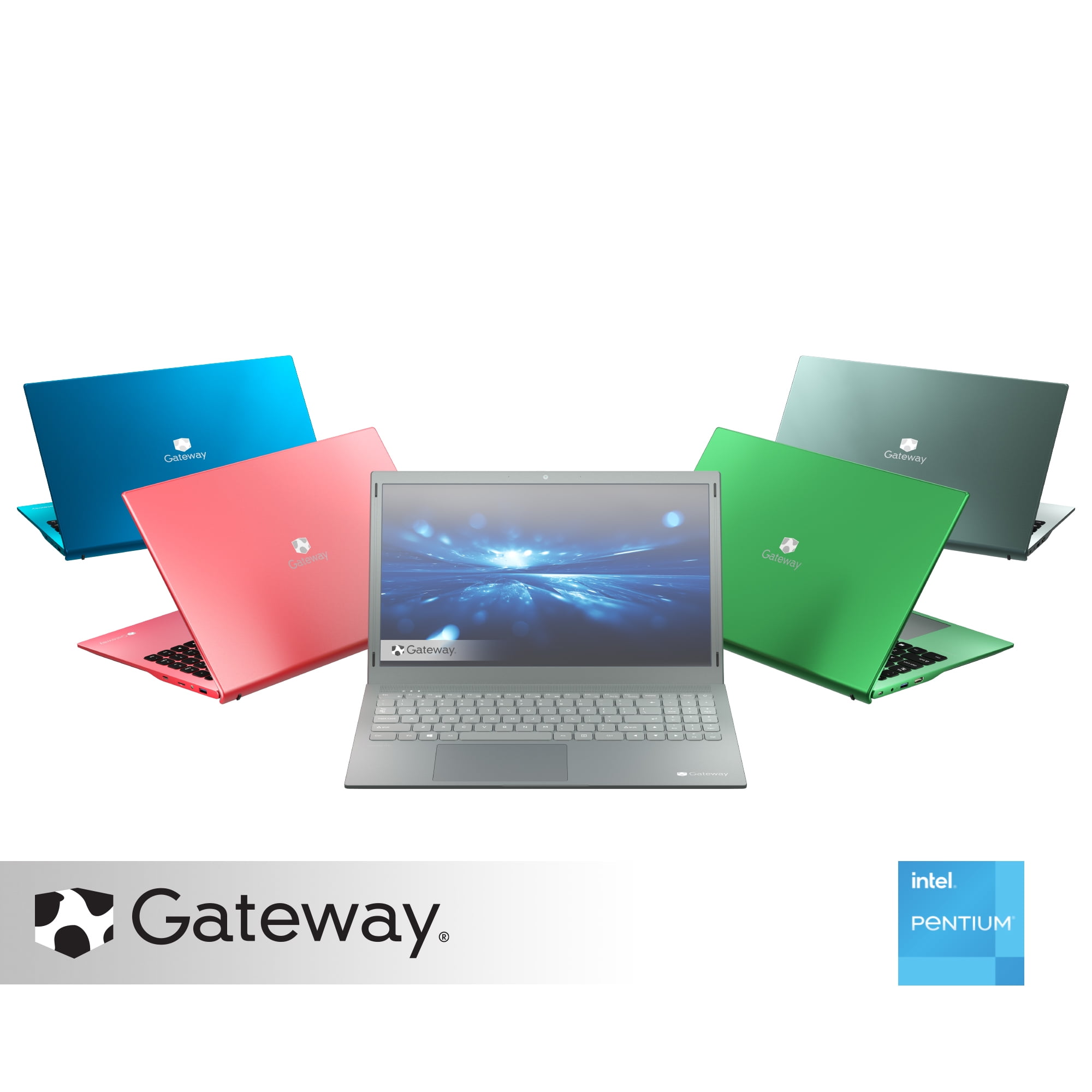 Gateway 15.6" Ultra Slim Notebook, FHD, Intel® Pentium® Silver, Quad