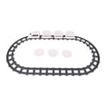 thumbnail image 1 of 2x Conjunto de Tren Clásico Electrónico Tren Eléctrico Giratorio para Niños Boys Girls Age 5+ Regalos de Cumpleaños perfke Juguetes de tren de sushi, 1 of 9