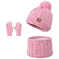 thumbnail image 2 of GXWEA Winter Hats For Boys Toddler Gloves And Hat Kids Winter Hat Scarf Gloves Set，Knitted Beanie With Fleece Lining, Neck Warmer For Boys Girls 4-10 Years 4PCS, 2 of 2