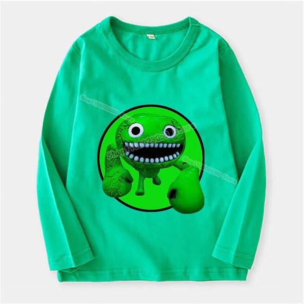 Camiseta de manga larga de Garten of Banban para niños, camisetas de algodón con figuras de juego, Tops de Anime de dibujos animados bonitos, ropa de bebé para niño y niña, otoño