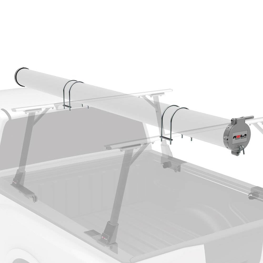 6/" Truck Conduit Carrier Kit Lockable Safe Roof Top Mount Pipe Holder Storage