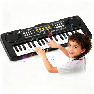 AZ Trading & Import PS90A Yellow Kids Electronic Piano Keyboard