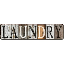 Rustic Farmhouse Family Laundry Decor Sign & Wall Prints 4"x16"