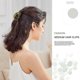 thumbnail image 5 of Pinzas para el cabello de tamaño mediano, pinzas para el cabello de 2,6 pulgadas para mujeres, niñas y niños, pinzas fuertes con forma de flor mate, pinza para la mandíbula para cabello fino/cabello, 5 of 5