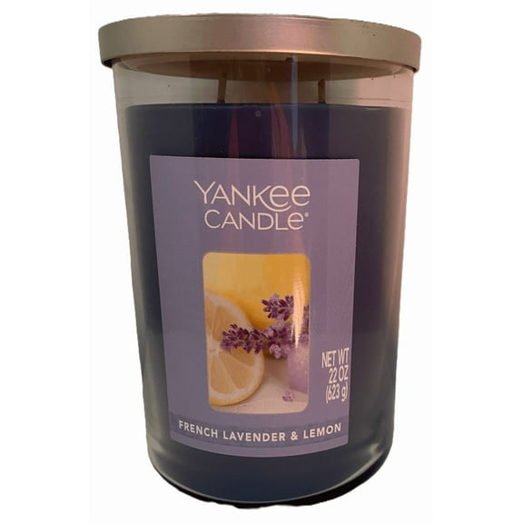 Yankee Candle French Lavender & Lemon Large 2-Wick Tumbler Candle 22oz