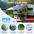 thumbnail image 3 of Cable solar MOOKEERF 10 AWG de 76 m, negro y rojo, 3 of 7