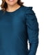 thumbnail image 4 of Blusa de manga farol Roman Fashion Tallas Extras, 1800 (Azul Petroleo) azul petroleo 42 Roman Fashion BL-GR-1800-PETROLEO, 4 of 6